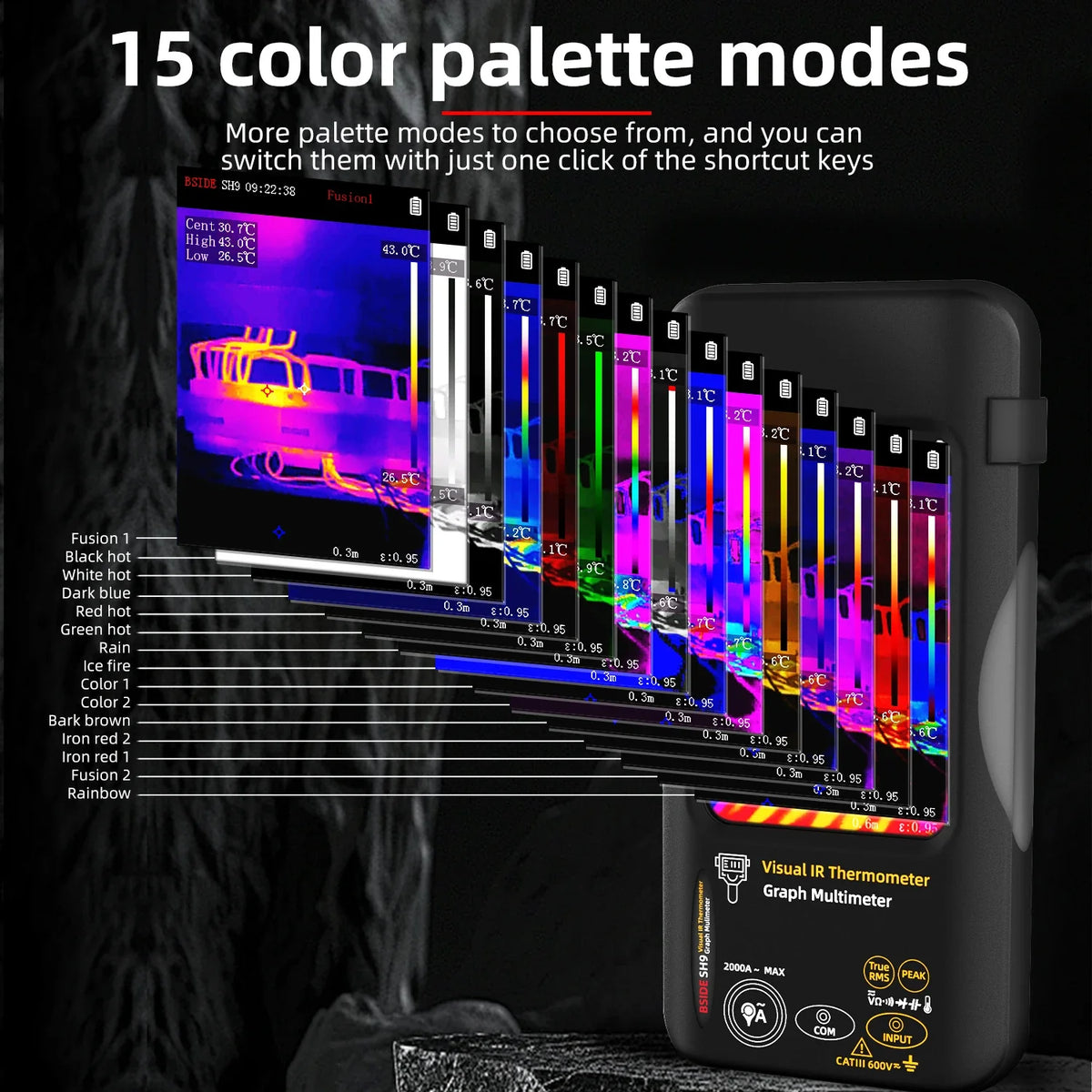 BSIDE SH9 Thermal Camera Industrial – Produktansicht 3
