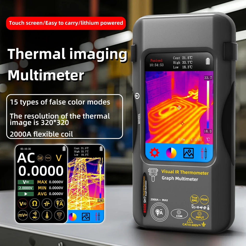 BSIDE SH7 Thermal Camera Multimeter – Produktansicht 1