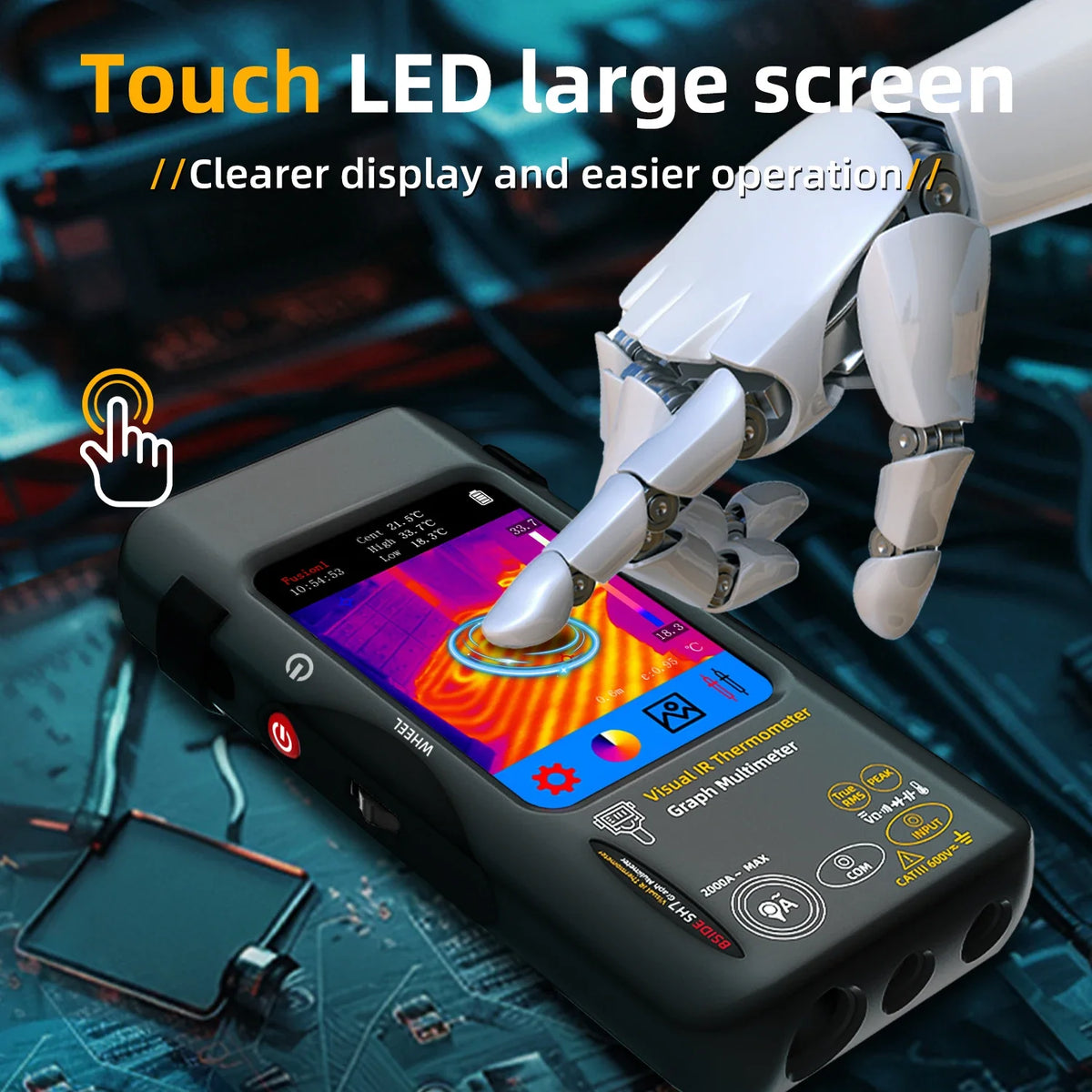 BSIDE SH7 Thermal Camera Multimeter – Produktansicht 2