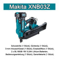 Makita Nagler – XTP02Z, DPT353Z, AN944 & XNB03Z