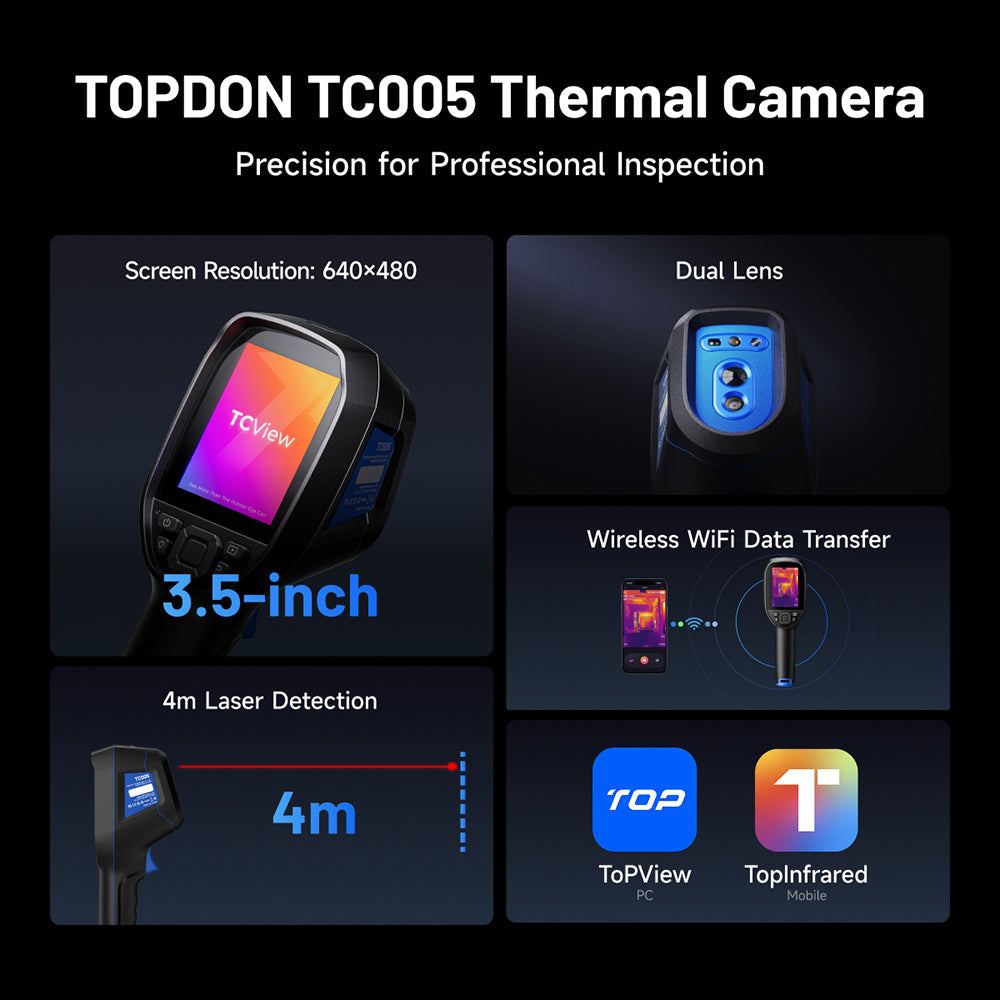 TOPDON TC005 – Produktansicht 2