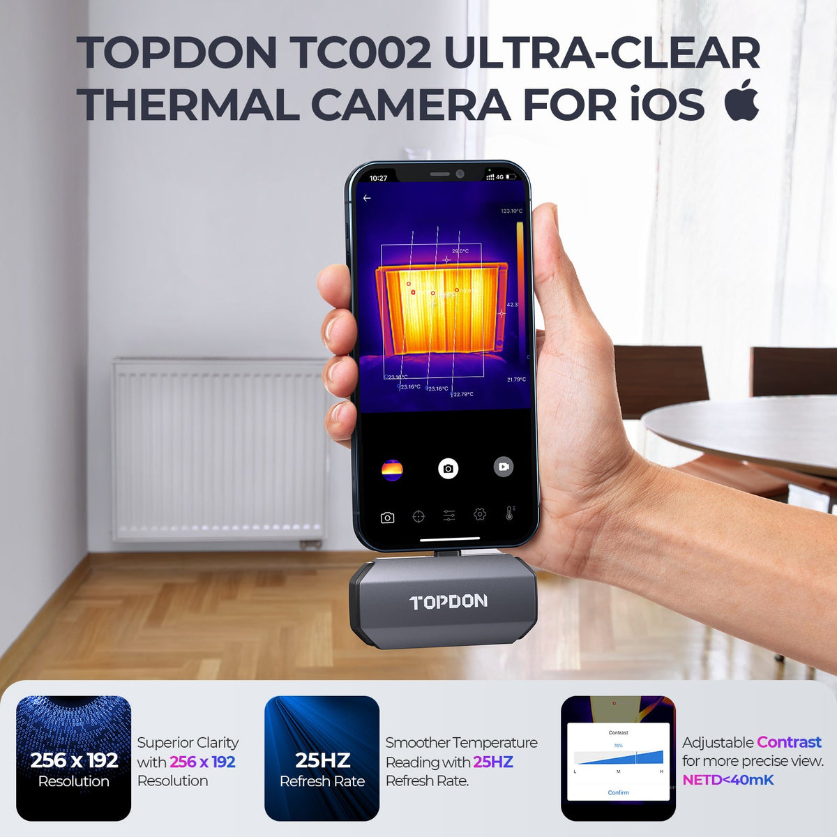 TOPDON TC002 – Produktansicht 2