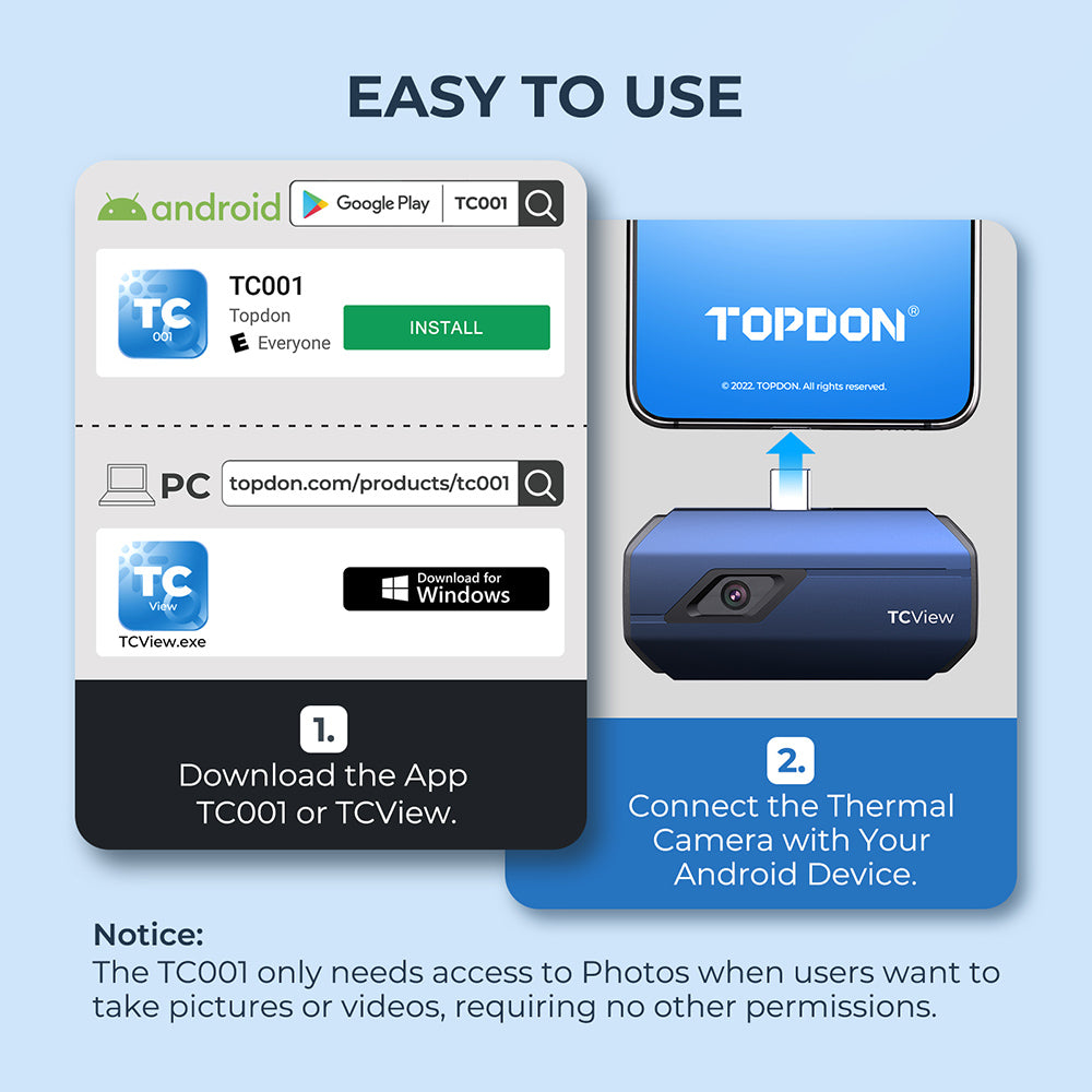 TOPDON TC001 – Produktansicht 5