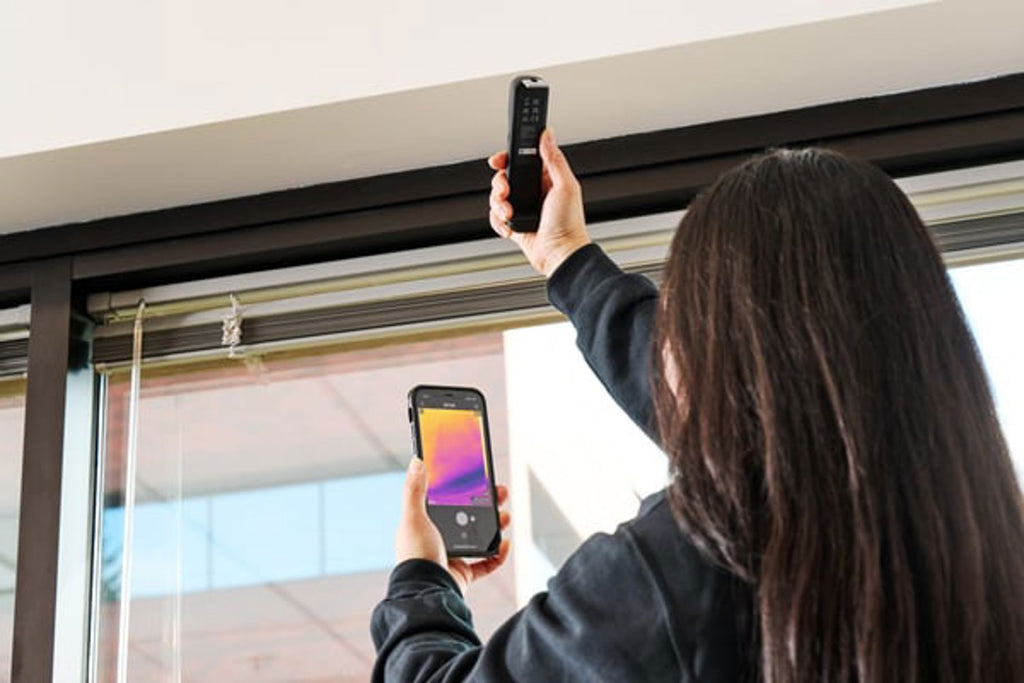 FLIR FLIR Edge Pro – Temperaturmuster an Gebäudeoberflächen betrachten