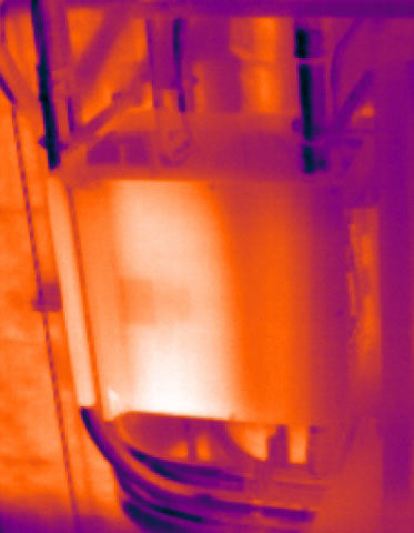 Seek Thermal RevealPRO FF – Originale Herstelleransicht oder Wärmebildaufnahme