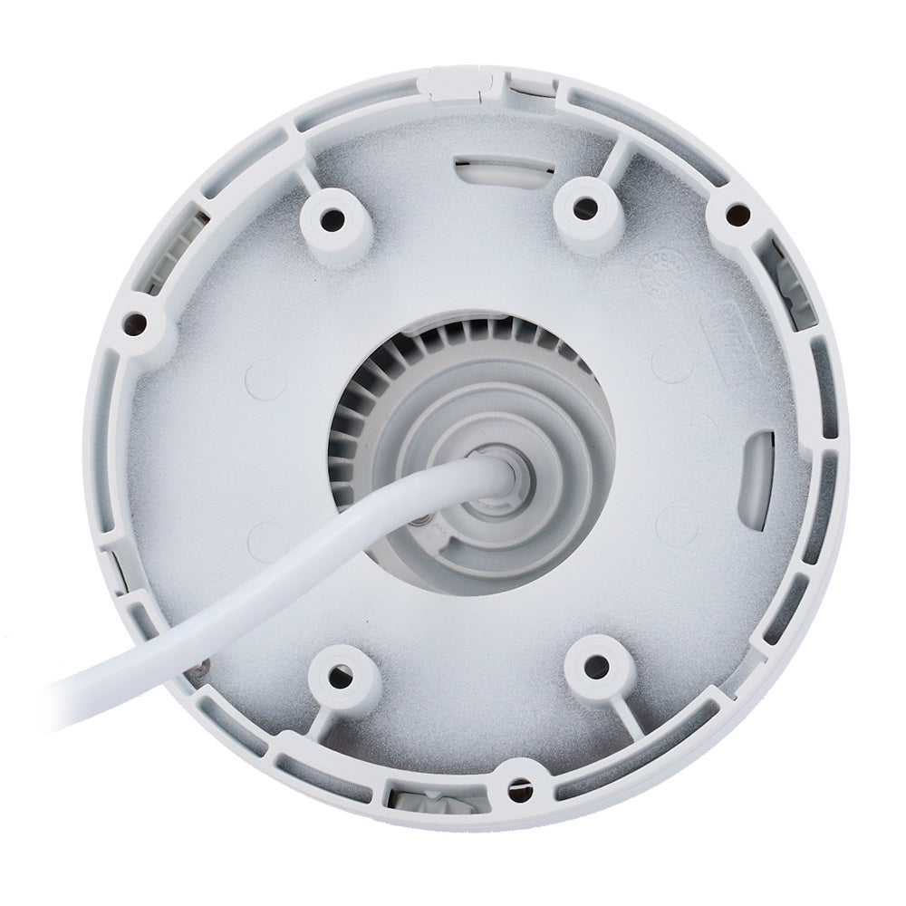 Hikvision DS-2TD1217-6/QA – Originale Rück- und Sockelansicht des HeatPro-Turret-Gehäuses