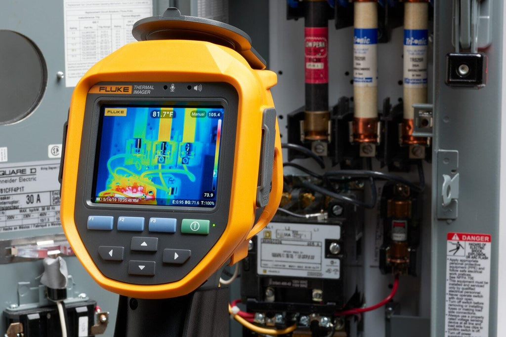 Fluke Ti480 PRO – Ti480 PRO bei der Prüfung elektrischer Anlagen