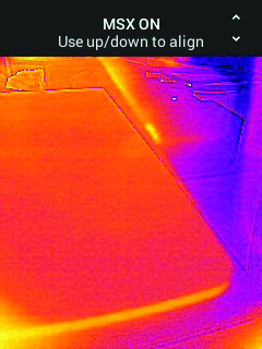 FLIR K1 – MSX-Bildbeispiel aus dem K1-Handbuch