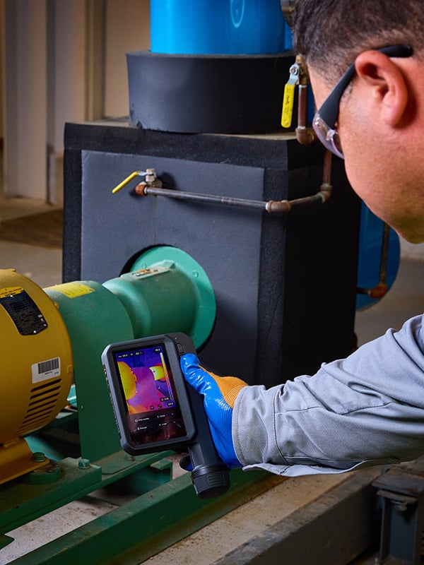 FLIR T840 – Originalansicht oder Anwendungsaufnahme