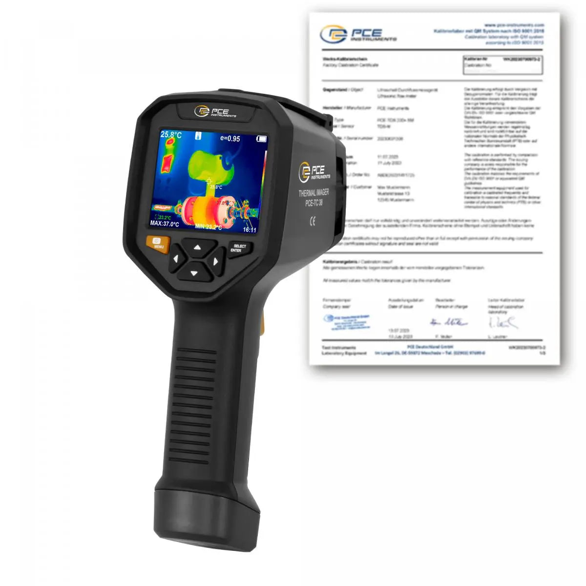 PCE Instruments PCE-TC 38-ICA – Produktansicht 1